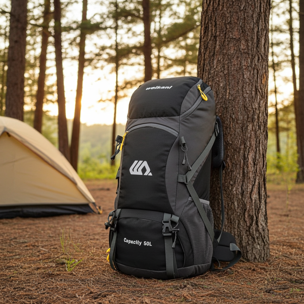 Vandero 50L Trekking Backpack – robust outdoor-ryggsäck för vandring & långa turer