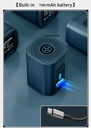 Montero AirPump – portabel elektrisk luftpump & vakuumpump