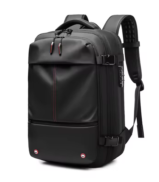 Montero TravelPack 17 – Expandbar 17” Laptopryggsäck för resa, jobb & vardag