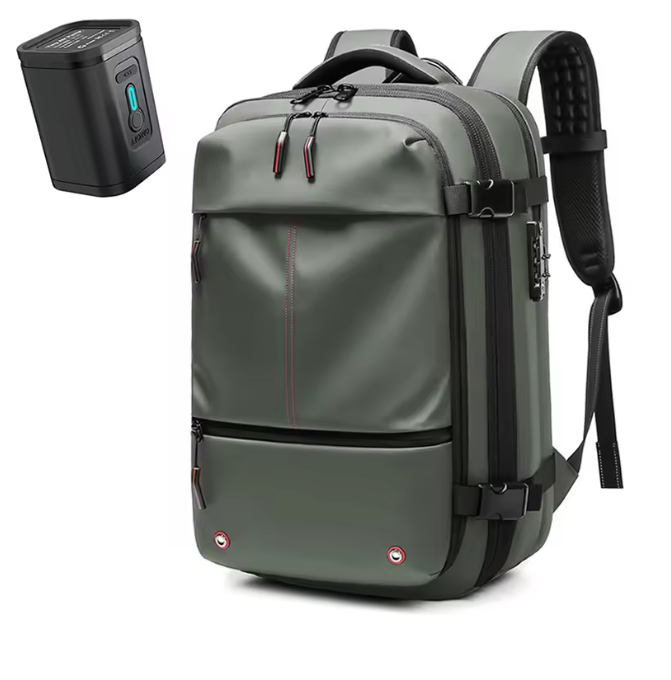 Montero TravelPack 17 – Expandbar 17” Laptopryggsäck för resa, jobb & vardag