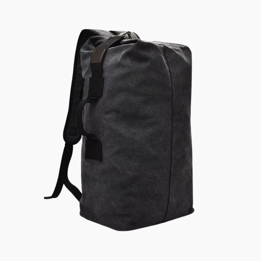 Montaro CanvasDuffel – stor canvasryggsäck för resa, fritid & äventyr