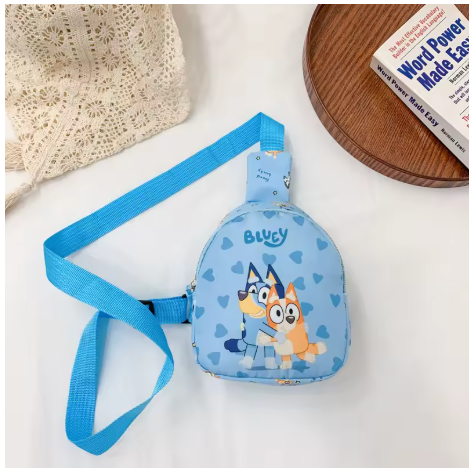 Bluey Mini – färgglad axelväska för barn