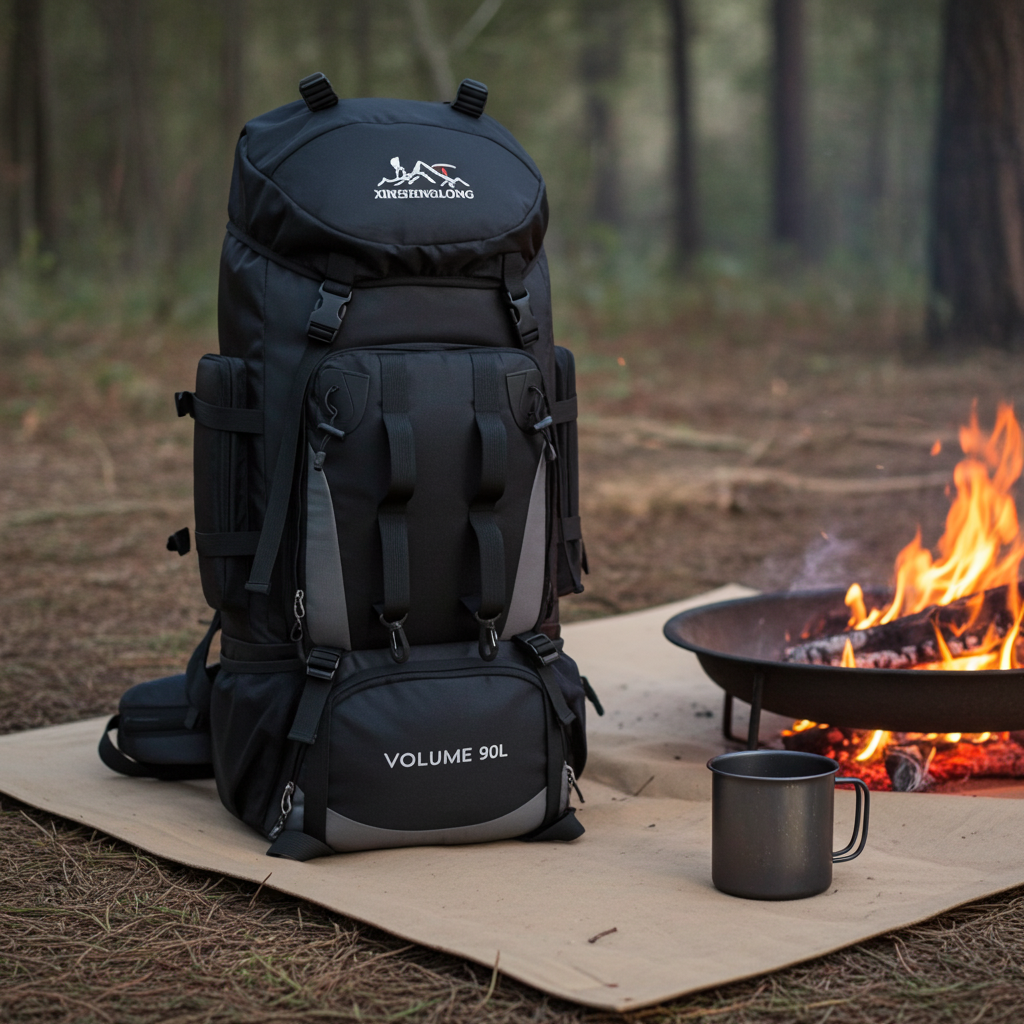 Milano 90L – extra stor vandringsryggsäck för fjäll, camping & expeditioner