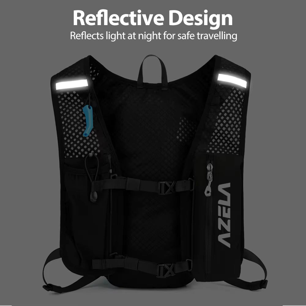 NEWBOLER Water Bag – ultralätt hydreringsryggsäck 5L för löpning, cykling & trail