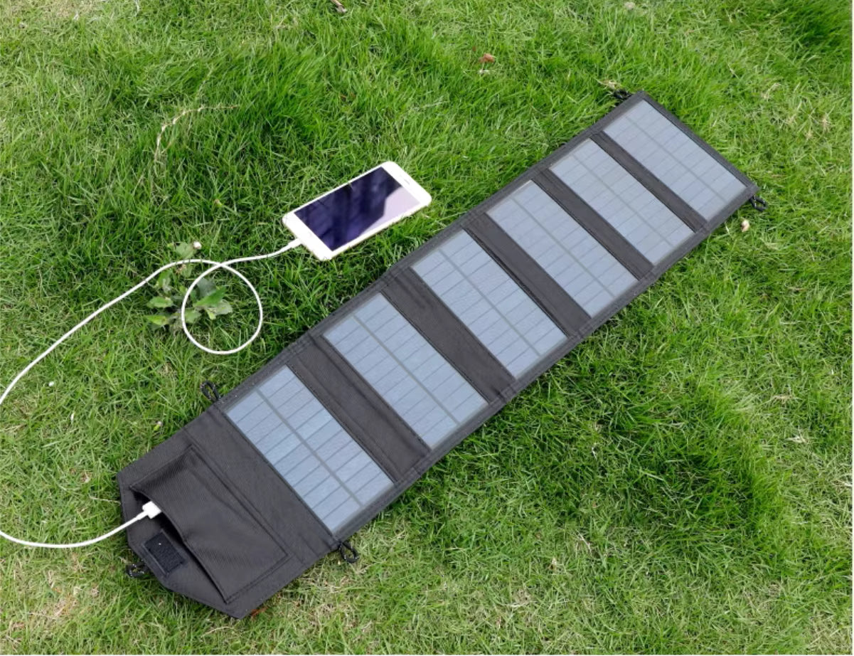 SolarFold – vikbar solpanel 800W för camping & friluftsliv