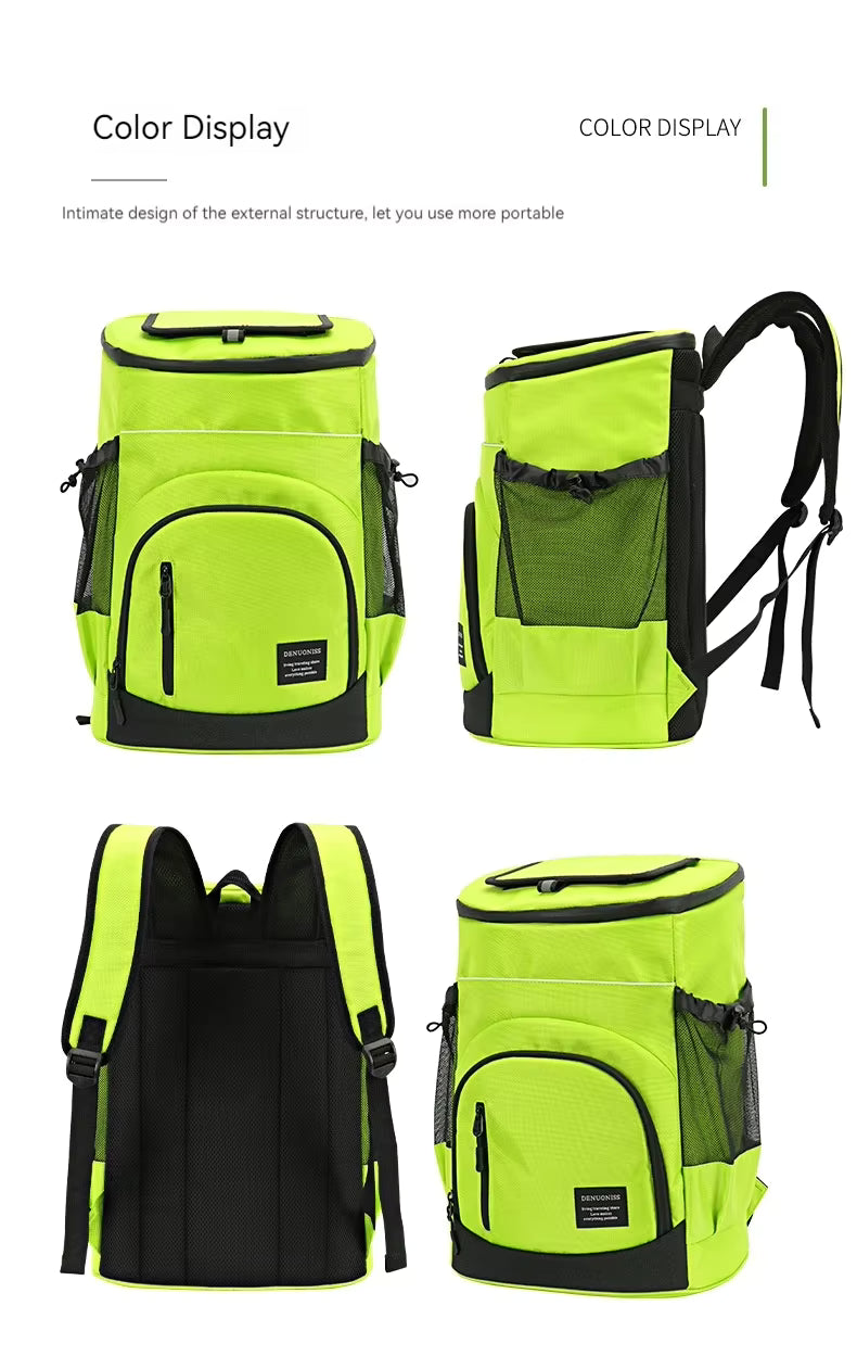 Chillpack – isolerad kylryggsäck 30L för utflykter, sportdagar & smart vardagsförvaring