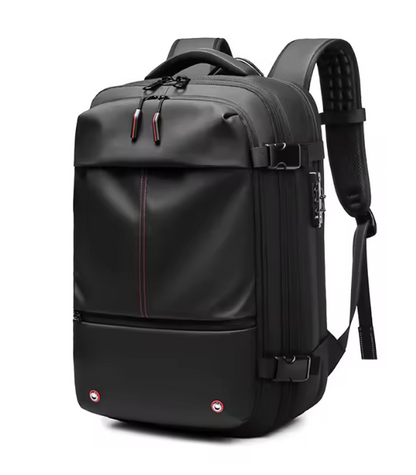 Montero TravelPack 17 – Expandbar 17” Laptopryggsäck för resa, jobb & vardag