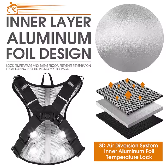 OUTDOOR INOXTO 35L Hiking Pro – slitstark vandringsryggsäck för hiking, äventyr & outdoor