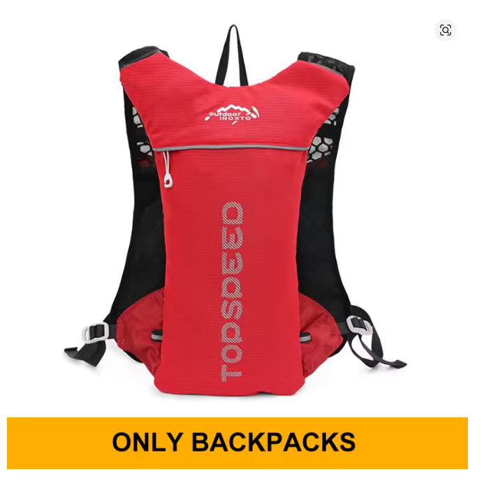 INOXTO Water Bag – ultralätt vätskeryggsäck för löpning, cykling & terrängträning