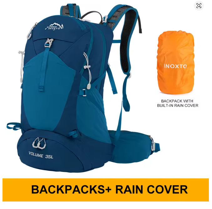 OUTDOOR INOXTO 35L Hiking Pro – slitstark vandringsryggsäck för hiking, äventyr & outdoor