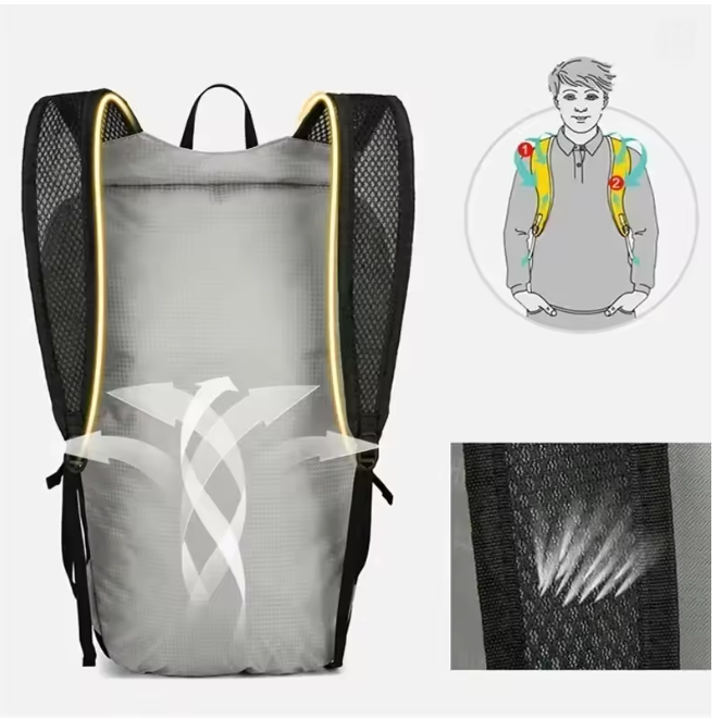 Nomad 20L Packbar Ryggsäck – ultralätt, vattentålig & perfekt för hiking, resa & vardag