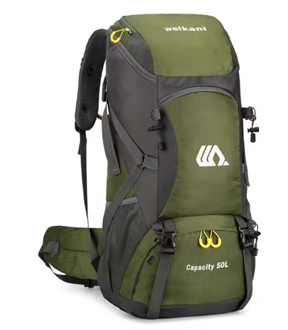 Vandero 50L Trekking Backpack – robust outdoor-ryggsäck för vandring & långa turer