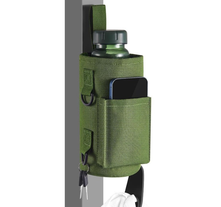 Nexo Magnetisk Flaskhållare – smart flaskväska med ficka för mobil & tillbehör