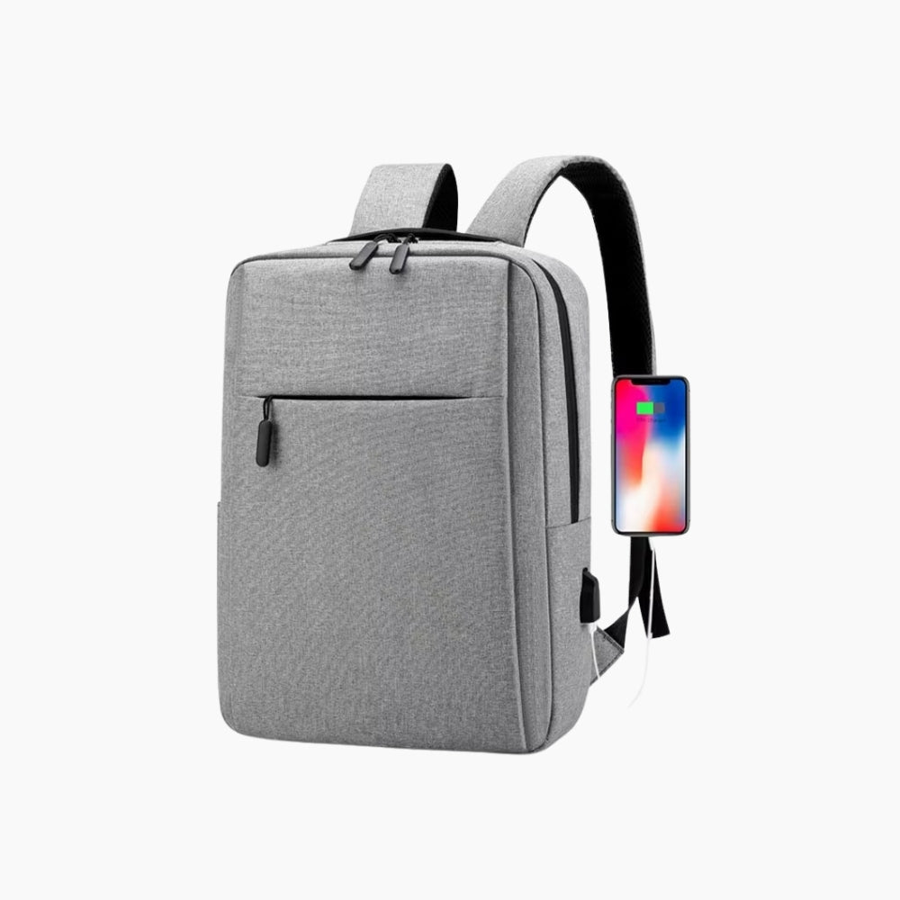 Urban Laptopryggsäck – stilren & smart vardagsryggsäck med USB-port (15,6”)