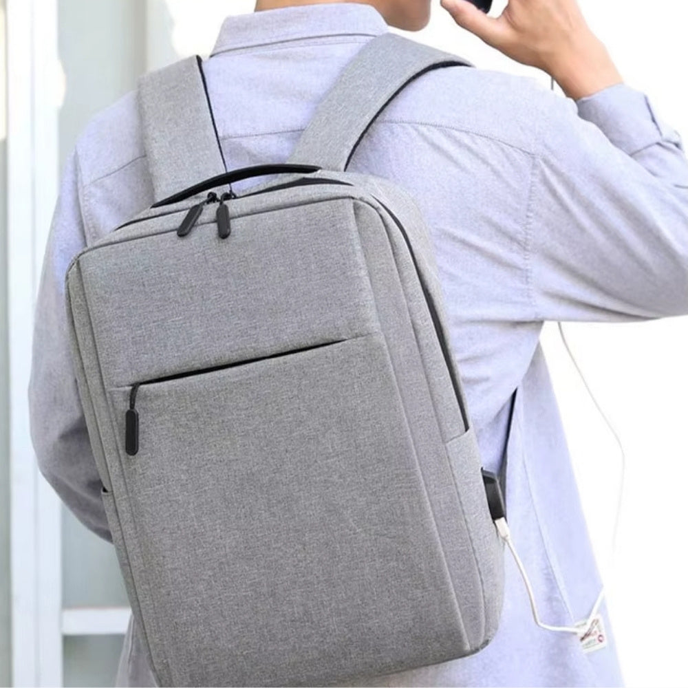Urban Laptopryggsäck – stilren & smart vardagsryggsäck med USB-port (15,6”)