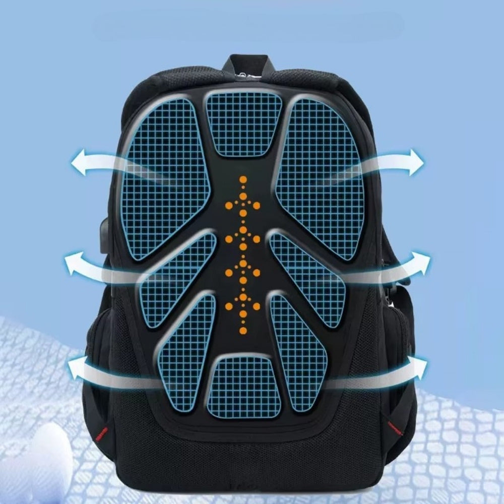 Lugano – säker & rymlig anti-stöld ryggsäck för resa, jobb & vardag