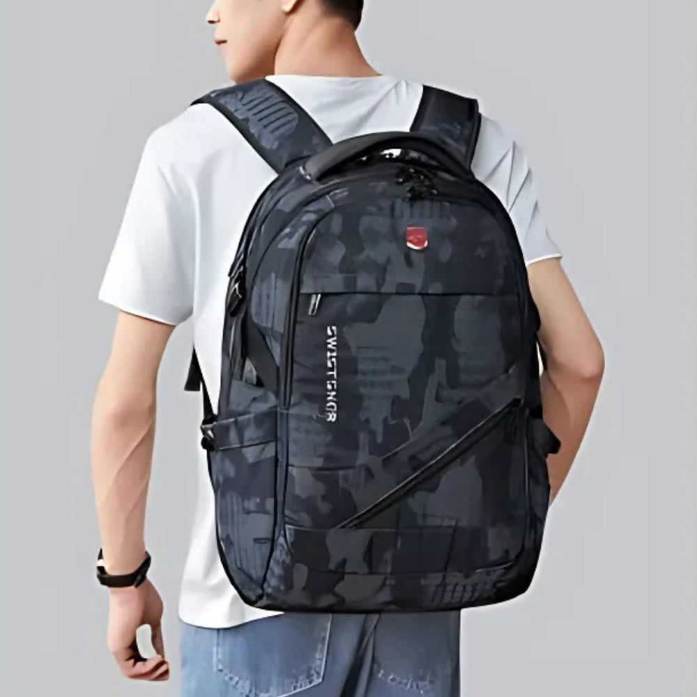 Lugano – säker & rymlig anti-stöld ryggsäck för resa, jobb & vardag